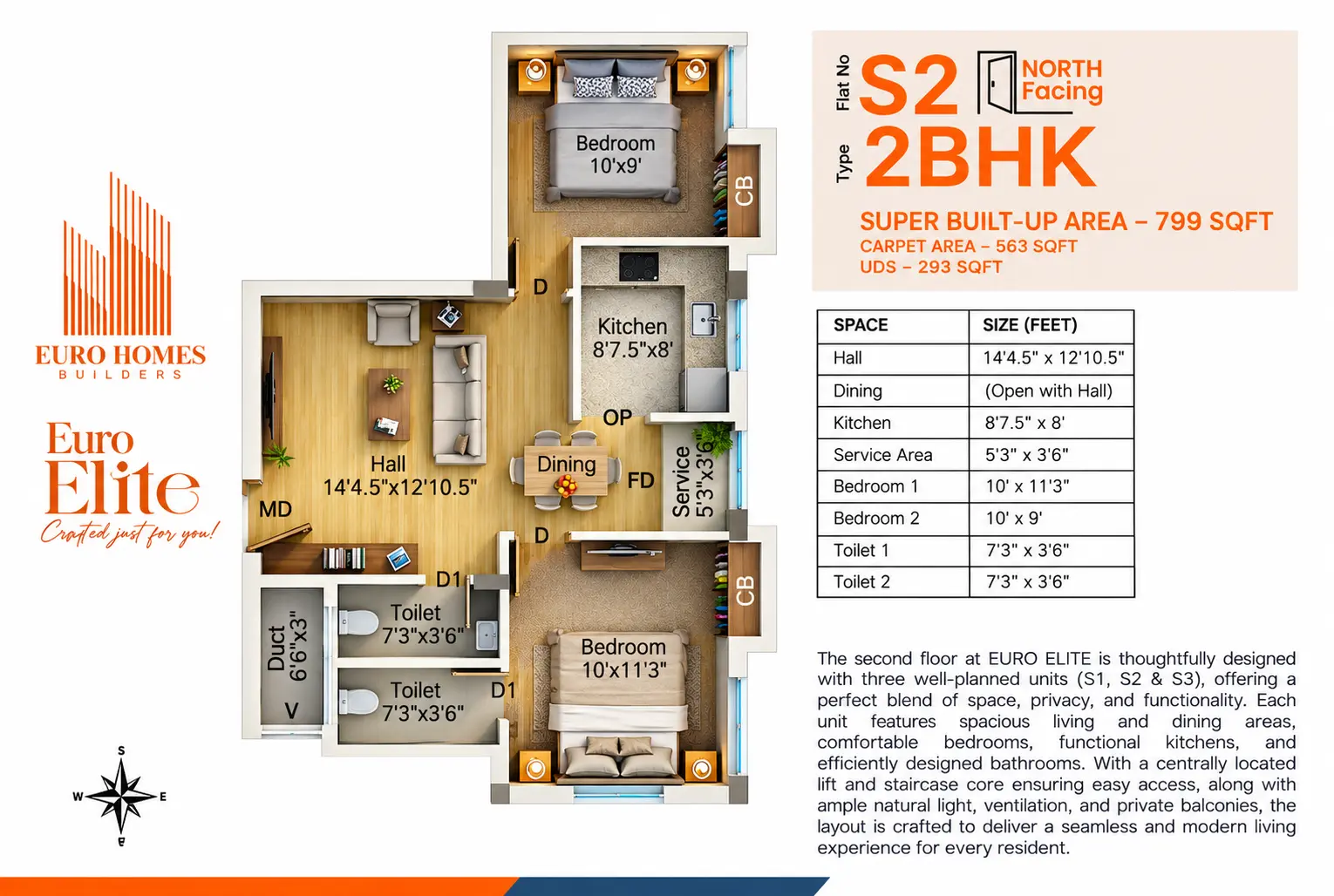S2 Floor Plan